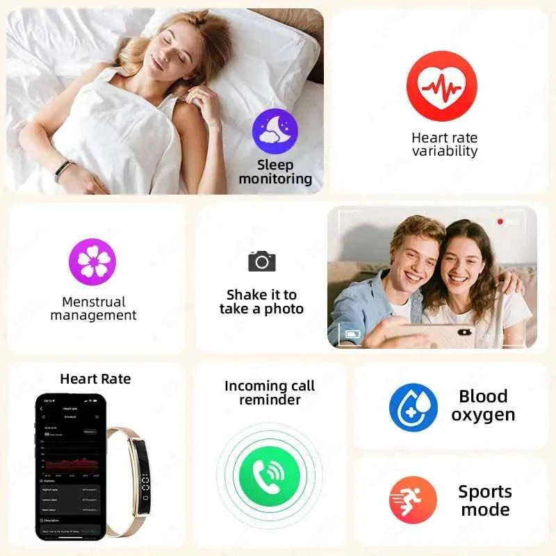 LIGE PulseFit Pro Smart Bracelet & Fitness Tracker