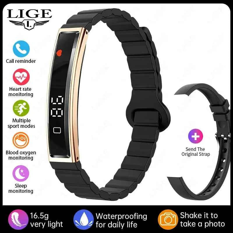 LIGE PulseFit Pro Smart Bracelet & Fitness Tracker - Ryglobalstore