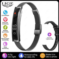 LIGE PulseFit Pro Smart Bracelet & Fitness Tracker - Ryglobalstore