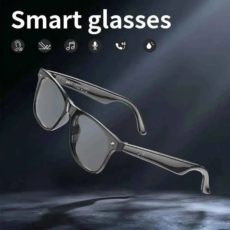 LIGE VoiceSmart Bluetooth Sunglasses with Mic & Touch