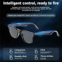 LIGE VoiceSmart Bluetooth Sunglasses with Mic & Touch - Ryglobalstore
