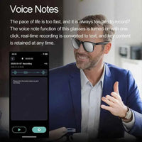 LIGE AI Translator Bluetooth Smart Audio Camera Glasses - Ryglobalstore