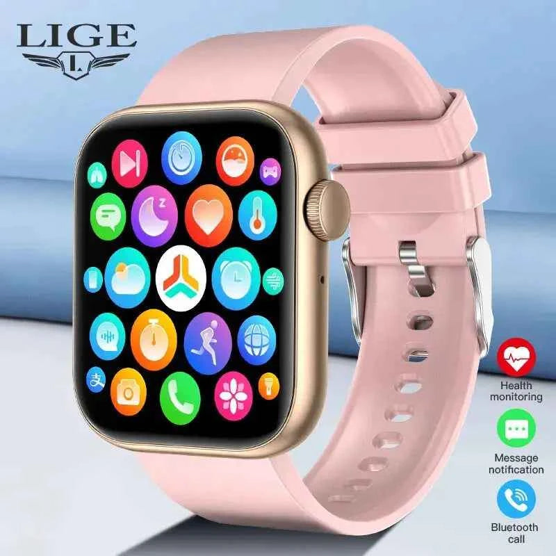 GlamFit LIGE: Women's Bluetooth Touchscreen Smartwatch