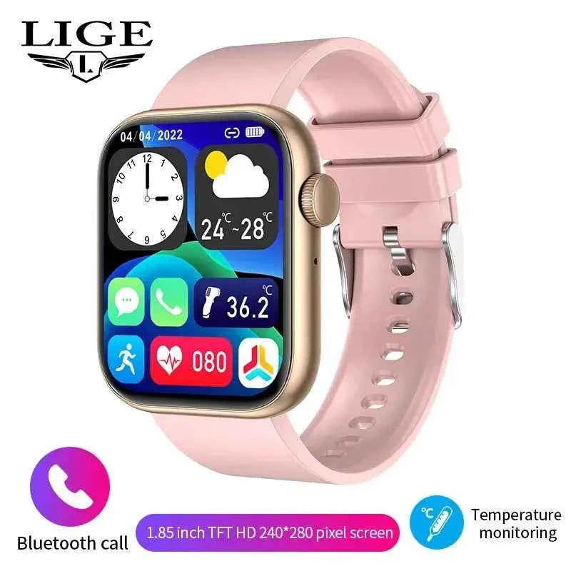 GlamFit LIGE: Women's Bluetooth Touchscreen Smartwatch - Ryglobalstore