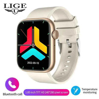 GlamFit LIGE: Women's Bluetooth Touchscreen Smartwatch - Ryglobalstore