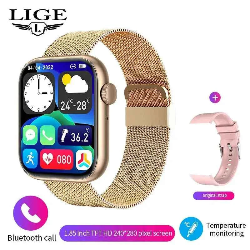 GlamFit LIGE: Women's Bluetooth Touchscreen Smartwatch - Ryglobalstore