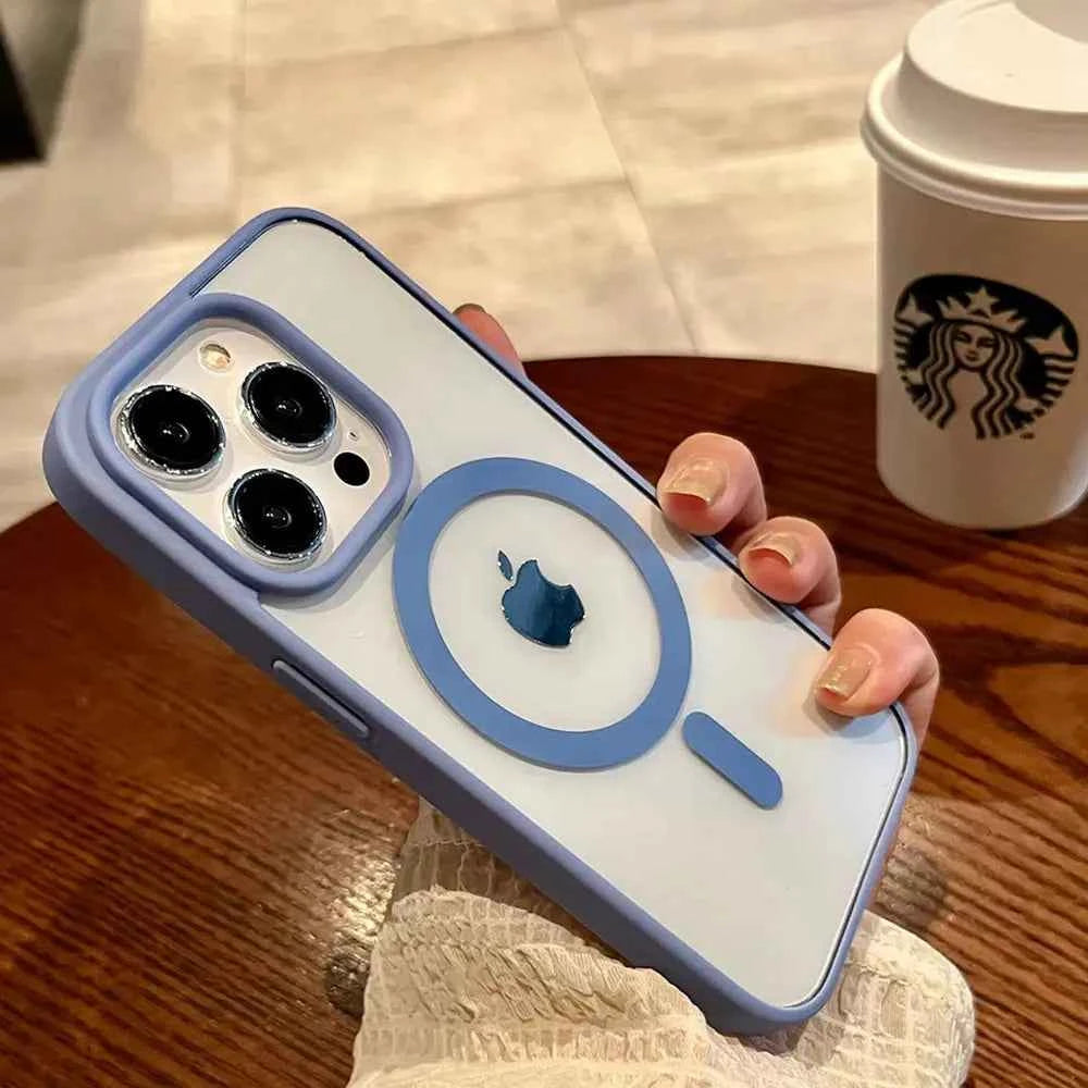 ClearLux MagSafe Case: iPhone 16-11 Pro XS XR Max - Ryglobalstore