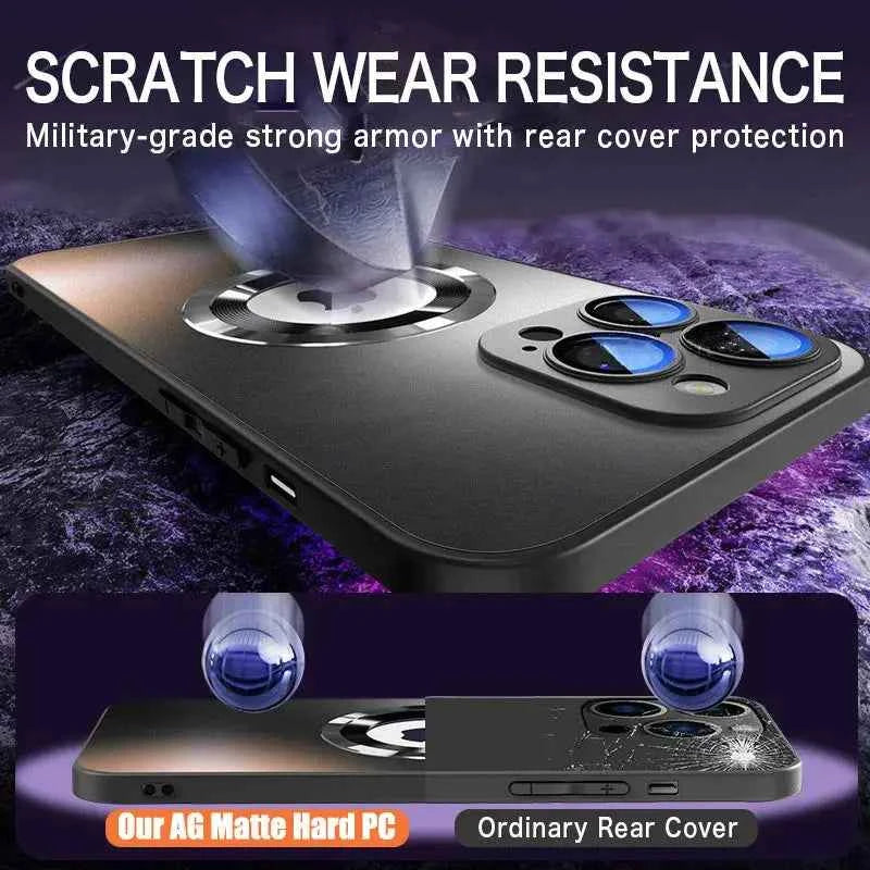 LuxMag Pro Shield – Matte, Magsafe, Shockproof Case - Ryglobalstore