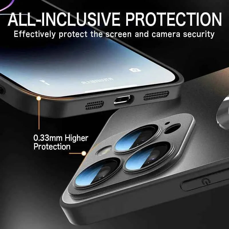 LuxMag Pro Shield – Matte, Magsafe, Shockproof Case - Ryglobalstore
