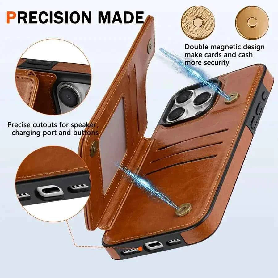 MagnaShield RFID-Blocker Wallet Case for iPhone