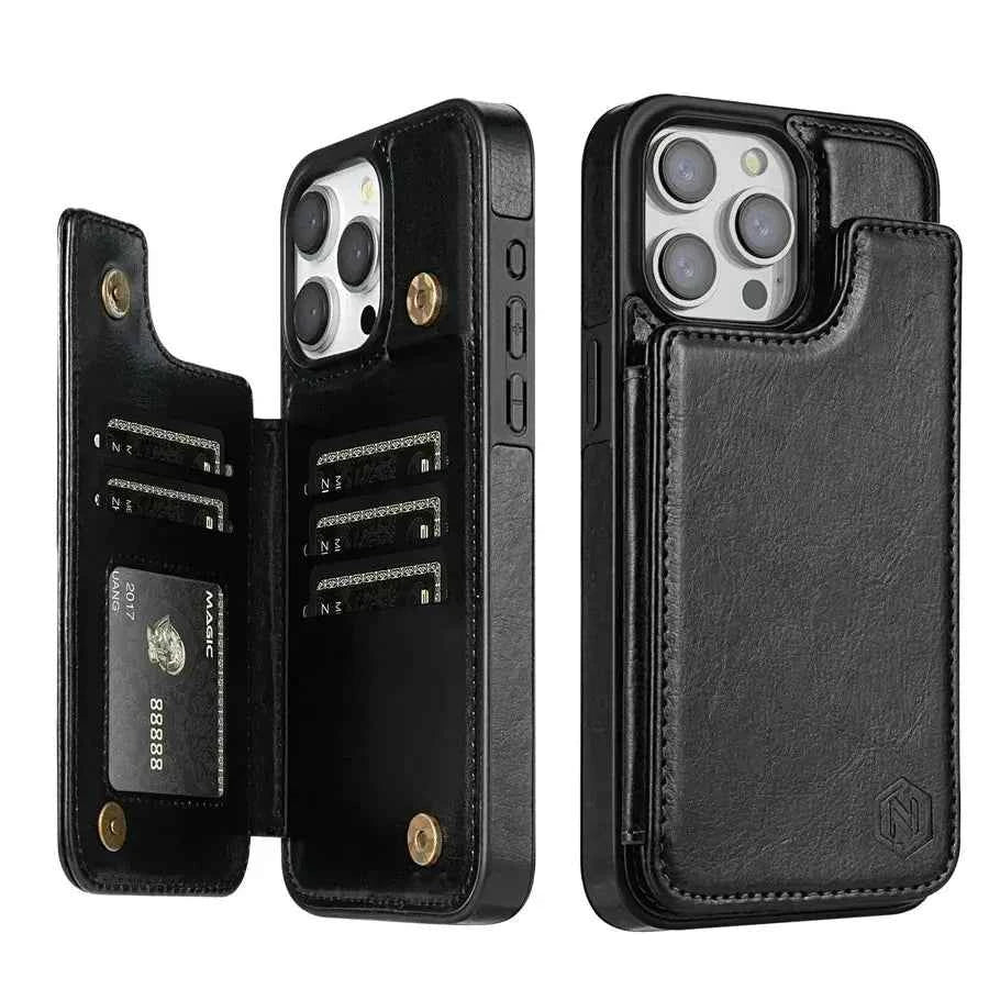 MagnaShield RFID-Blocker Wallet Case for iPhone - Ryglobalstore