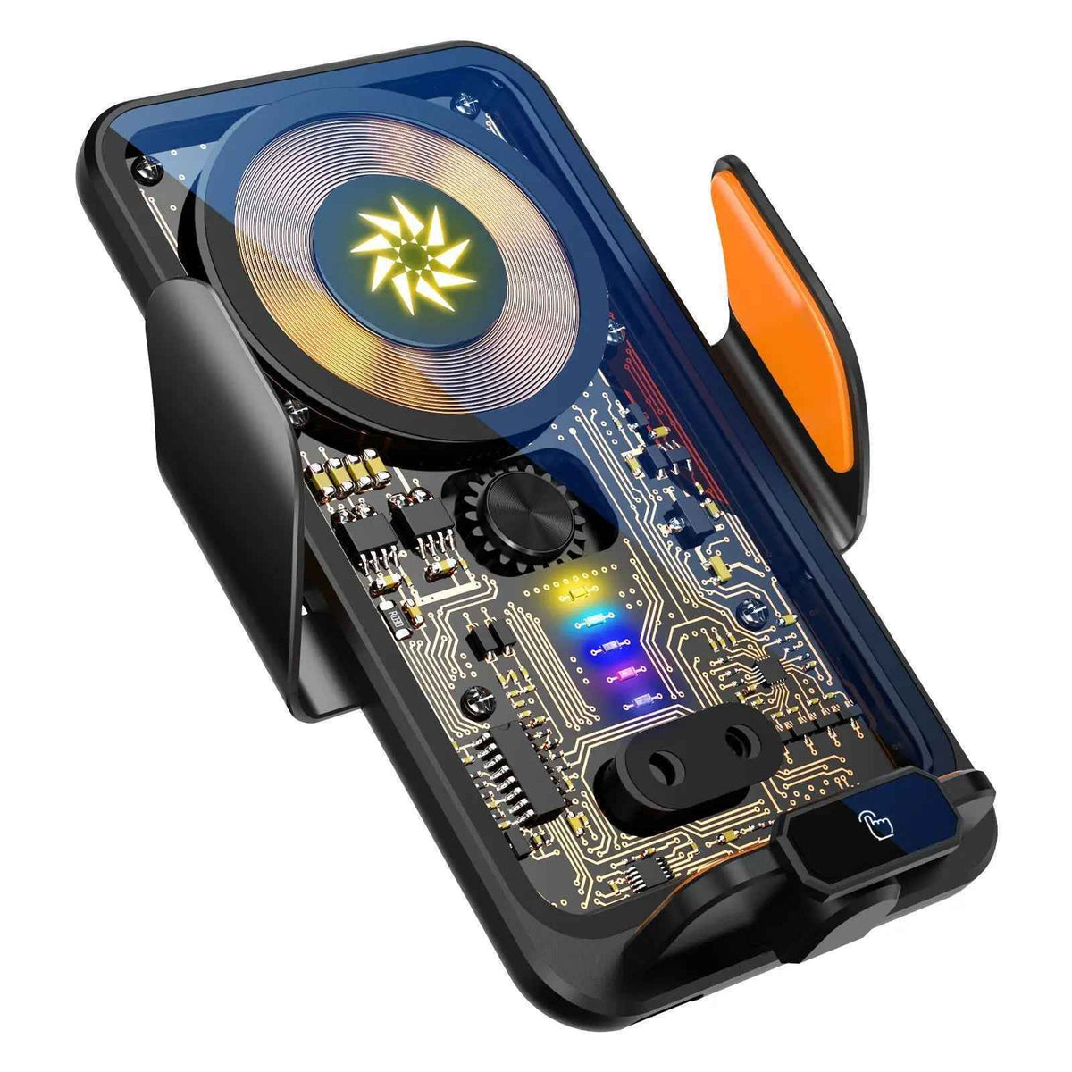 Transparent Black: Wireless Charging + Direct Charging (M7S)