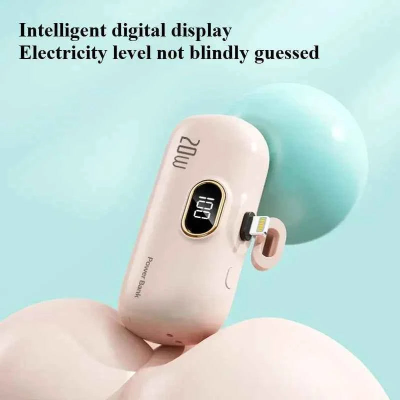 ChargeCapsule: Compact 10k mAh Power Bank