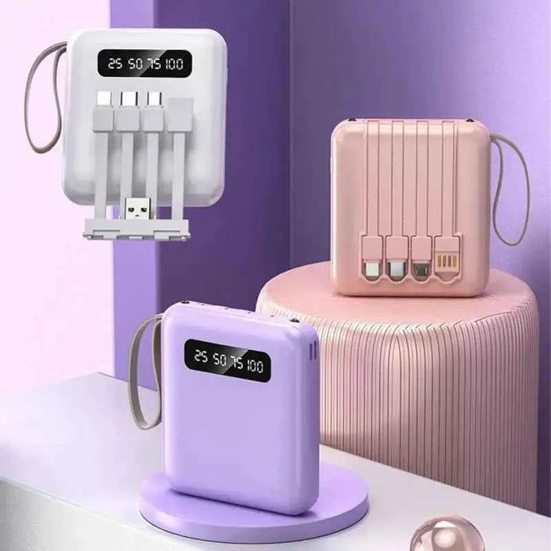 FlashCharge MirrorBank: 20000mAh Fast Power & Cable