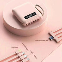 FlashCharge MirrorBank: 20000mAh Fast Power & Cable - Ryglobalstore