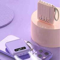 FlashCharge MirrorBank: 20000mAh Fast Power & Cable - Ryglobalstore