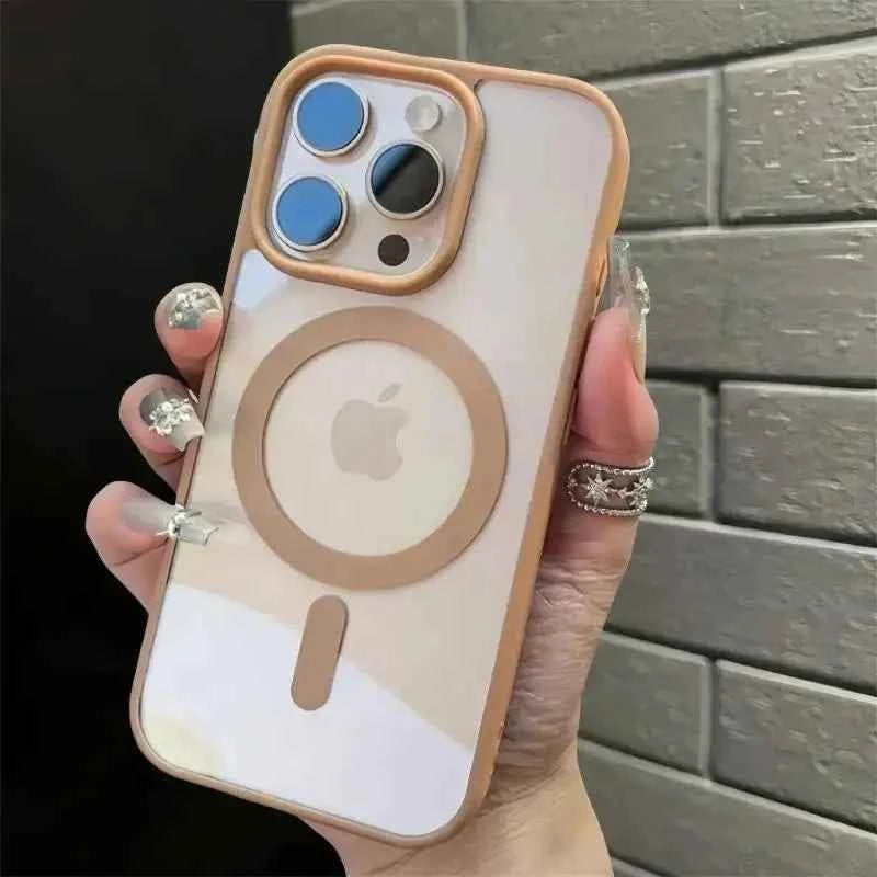 MagClear: Sleek Black Magnetic iPhone Guard - Ryglobalstore