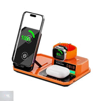 AtmosGlow 6-in-1 Clock, Charger & Speaker Dock - Ryglobalstore