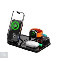 AtmosGlow 6-in-1 Clock, Charger & Speaker Dock - Ryglobalstore