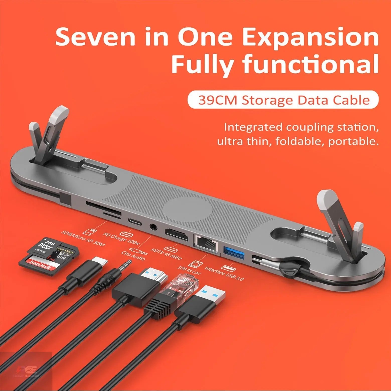 NoteDock Pro: USB-C Hub & Stand with HDMI & USB3.0 - Ryglobalstore