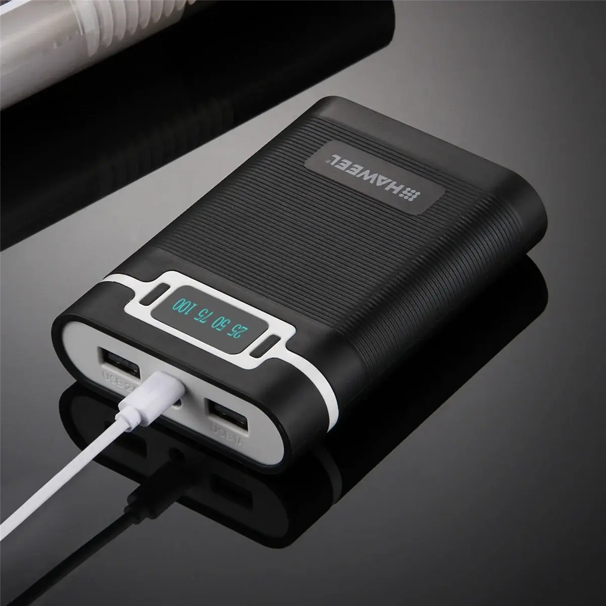 PowerBox DIY 4X: 18650 Battery Case & LCD Display