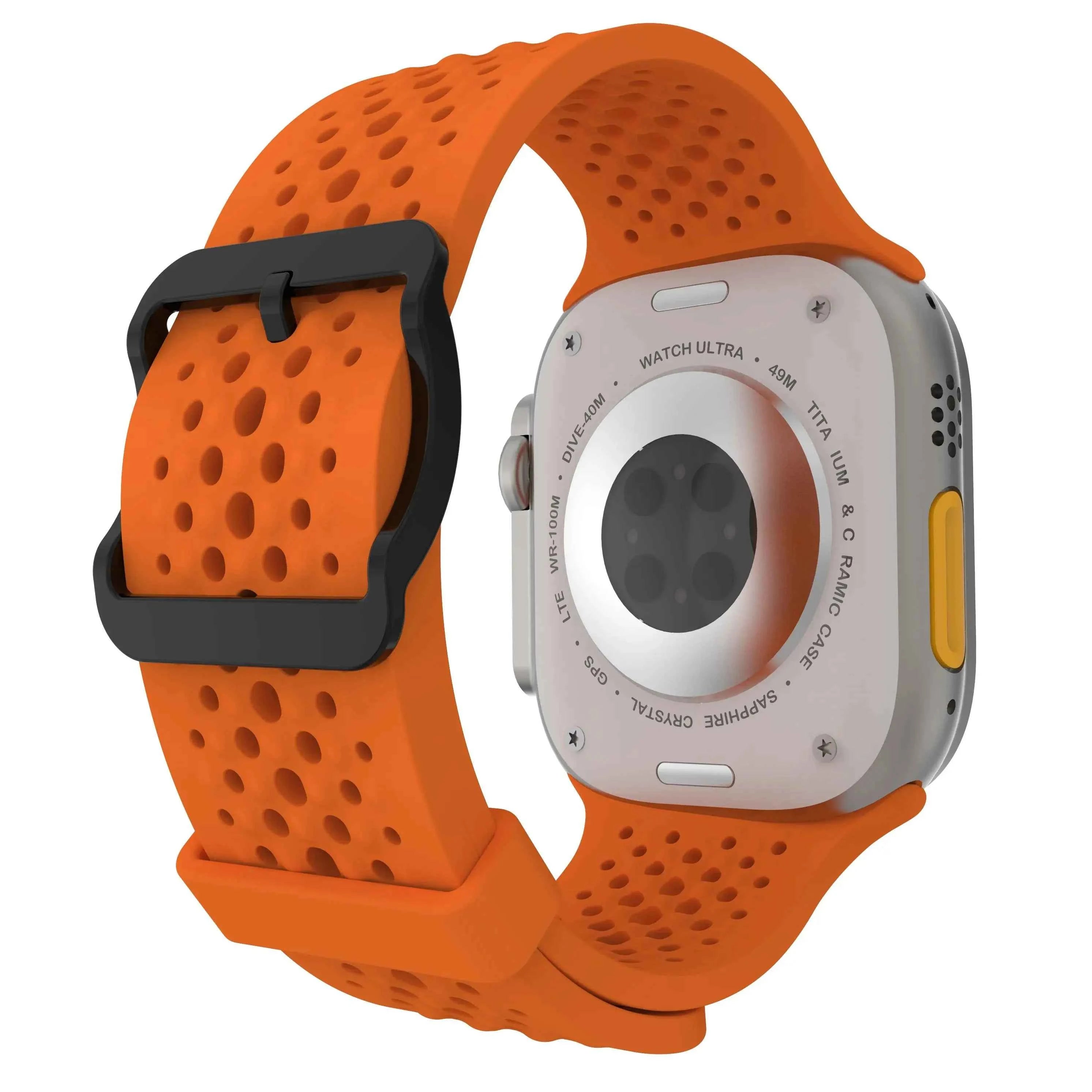 AllFit Breathable Silicone Strap for Apple Watch - Ryglobalstore