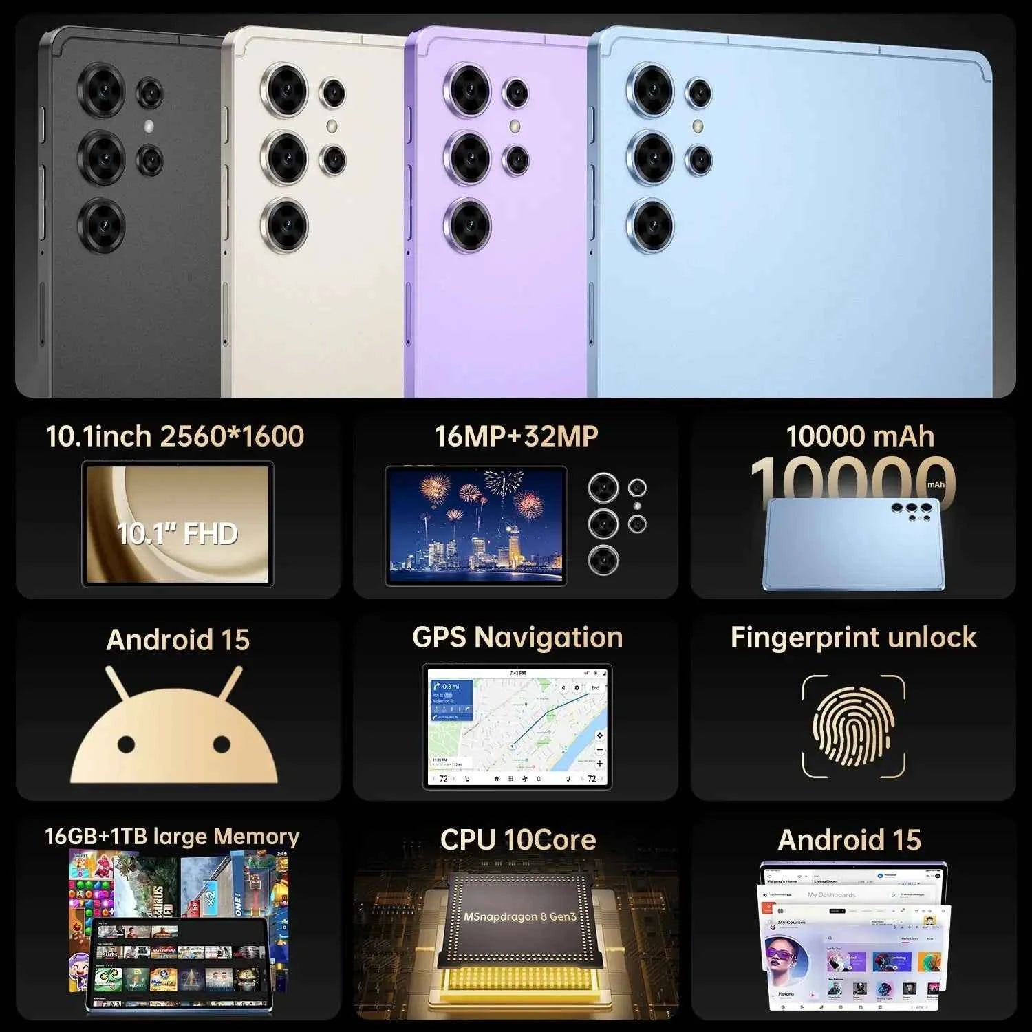 UltraPad 25 Pro 5G | 16GB+1TB | SD8 Gen3 | 10000mAh - Ryglobalstore