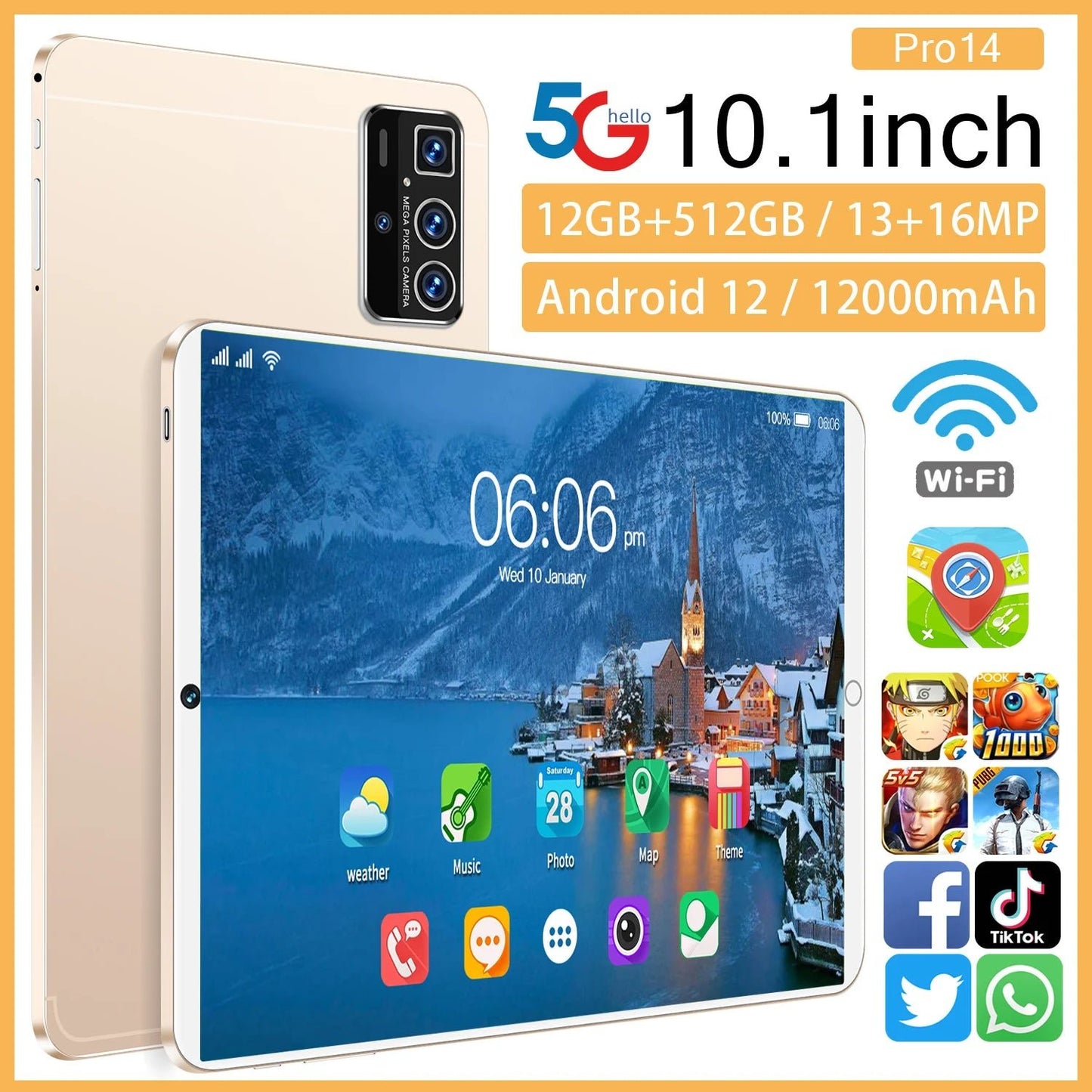 High quality adult use Tablet 10.1 Inch tablet With Keyboard - RyglobalEstore