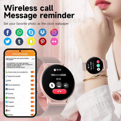 LIGE New 1.39" Watch Smart Watch 2025 New Women Men Bluetooth Call BT Music Wireless Charging Smartwatch Heart Rate Blood Oxygen - RyglobalEstore