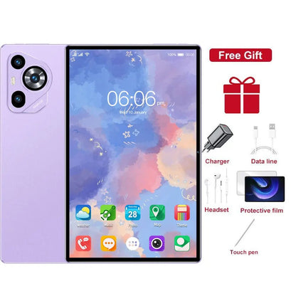 New M70 Plus Tablets 11.6inch Original Android 15 Tab 5G Dual Sim 12000mAh Tablet PC For Children's Kids With Keyboard Laptop - RyglobalEstore