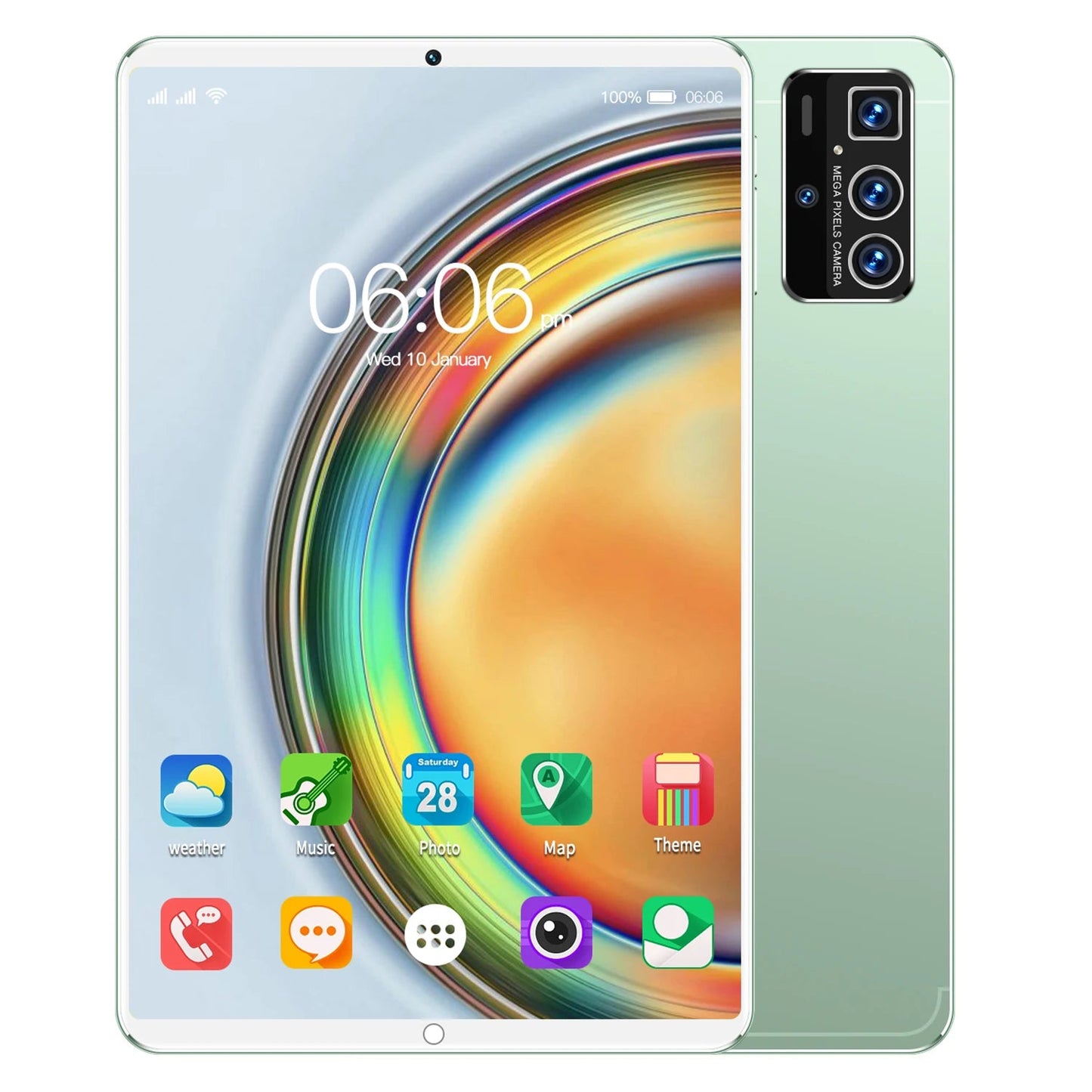 OEM 10.1 Inch 14 Pro WIFI Android 12 Dual Sim Calling Multi - language Support Gaming RAM 2GB ROM 32GB Tablet PC - RyglobalEstore