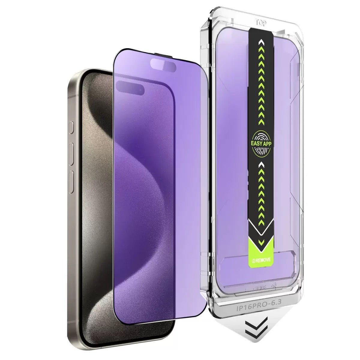 Suitable for iPhone 17 Phone Screen Protector Corning Glass 13 Pro Max Instant Application Box Dust - Free Warehouse Apple 16 Tempered Glass Screen Protector - RyglobalEstore