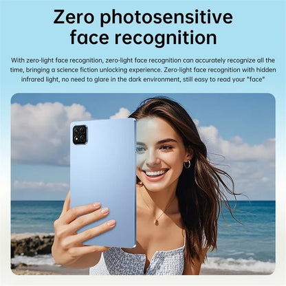 Tab 10.1" Android 15 22GB+2TB 5G Dual SIM Tablet Global Version WIFI Kids Gift Tablet PC - RyglobalEstore